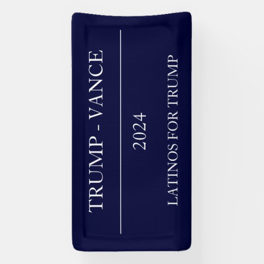 Trump Vance maken Amerika weer groot banner (Verticaal)