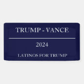 Trump Vance maken Amerika weer groot banner (Horizontaal)