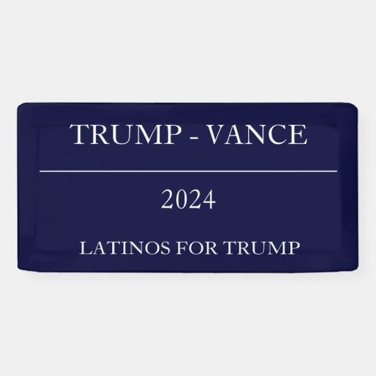 Trump Vance maken Amerika weer groot banner (Horizontaal)