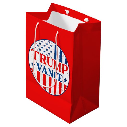Trump Vance Medium Cadeauzakje (Voorkant Gekanteld)