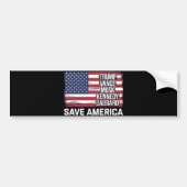 Trump Vance Musk Kennedy Gabbard 2024 - Red Amerik Bumpersticker (Voorkant)
