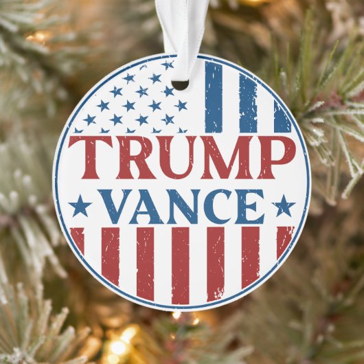 Trump Vance Ornament (Boom)