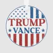 Trump Vance Ornament (achterkant)