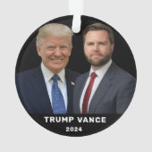 Trump Vance  Ornament (achterkant)