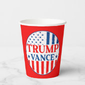 Trump Vance Papieren Bekers (Achterkant)