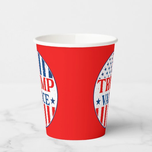 Trump Vance Papieren Bekers (Links)