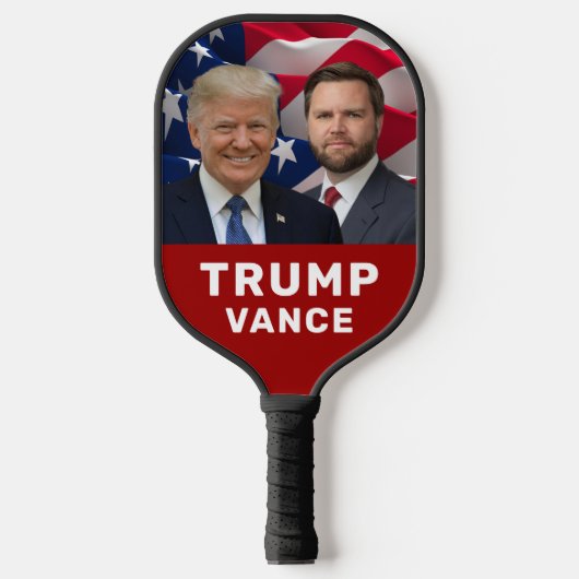 Trump Vance  Pickleball Paddle (Voorkant)