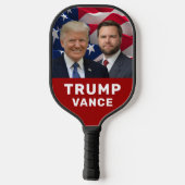 Trump Vance  Pickleball Paddle (Achterkant)