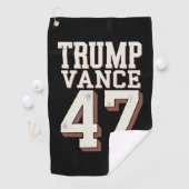 Trump Vance President  Trump wint Golfhanddoek (Insitu)