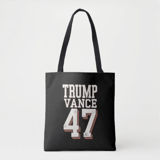 Trump Vance President  Trump wint Tote Bag (Voorkant)