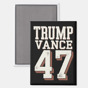 Trump Vance President Vintage Trump Wint Magneet