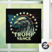 Trump Vance Raamsticker (Huis)