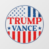 Trump Vance Raamsticker (Vel)