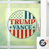 Trump Vance Raamsticker (Huis)