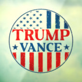 Trump Vance Raamsticker (Vel 3)