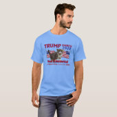 Trump Vance redt Amerika van het WEF T-shirt (Voorkant volledig)
