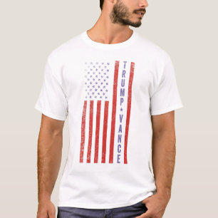 Trump Vance Republikeins Amerikaans Verkiezingsges T-shirt