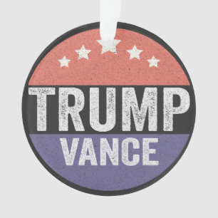 Trump Vance Republikeinse Amerikaanse Verkiezingen Ornament