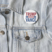 Trump Vance Republikeinse Amerikaanse Verkiezingen Ronde Button 5,7 Cm (In situ)