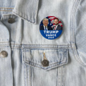 Trump Vance Ronde Button 5,7 Cm (In situ)