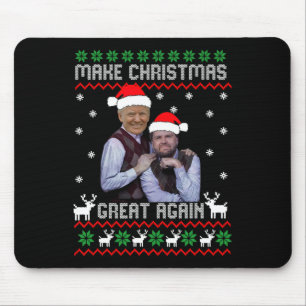 Trump Vance Shirt Brothers maken kerst geweldig Muismat