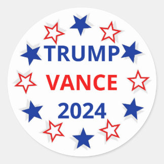 Trump, Vance Sticker 2024