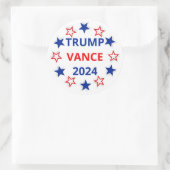 Trump, Vance Sticker 2024 (Tas)