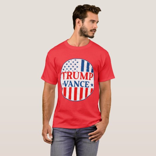 Trump Vance T-shirt (Voorkant volledig)