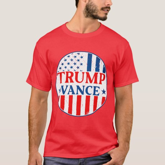 Trump Vance T-shirt (Voorkant)