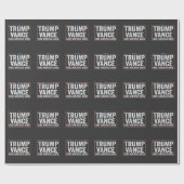 Trump Vance Take America Back Election Stemming US Cadeaupapier (Vlak)