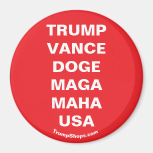 TRUMP VANCE USA MAGNEET