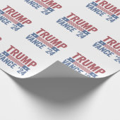 Trump Vance Verkiezing Lelijke Kersttrui Cadeaupapier (Hoek)