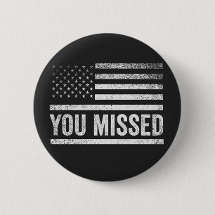 Trump Vance Verkiezing Lelijke Kersttrui Ronde Button 5,7 Cm