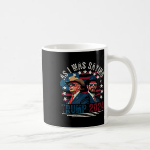 Trump Vance Vintage Trump 2025 Terwijl Ik Aan Het  Koffiemok