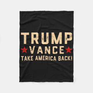 Trump Vance (voor en door Byck) Het zal een veroor Fleece Deken