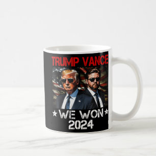 Trump Vance We Won Win Inauguration Day 2025 47th Koffiemok