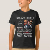 Trump Vance We Won Win Inauguration Day 2025 47th T-shirt (Voorkant)