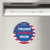 TRUMP VANCE WON Koelkast Magneet (Insitu (Vaatwasser))