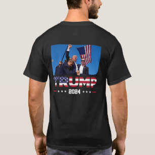 TRUMP vecht tegen Trump-signalen aan Amerikanen om T-shirt