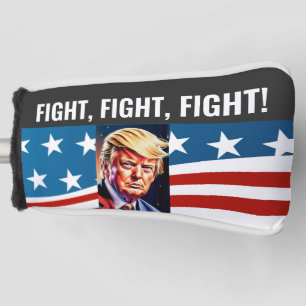 TRUMP VECHT, VECHT TEGEN GOLFGESCHENKEN GOLFHEADCOVER