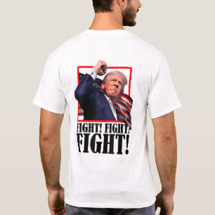 Trump VECHT, VECHT, VECHT 2024 Pennsylvania Bijeen T-shirt