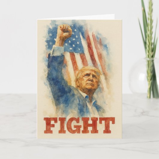 Trump Vechtkaart Kaart (Voorkant)