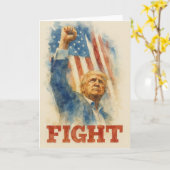 Trump Vechtkaart Kaart (Gele Bloem)