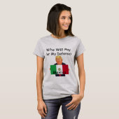 Trump Verdediging T-Shirt (Voorkant volledig)