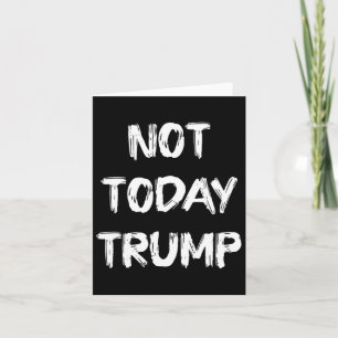 Trump verdedigt niet de democratie, maar de dictat kaart