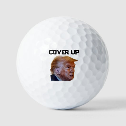 Trump Verdoezende Golfballen (Voorkant)