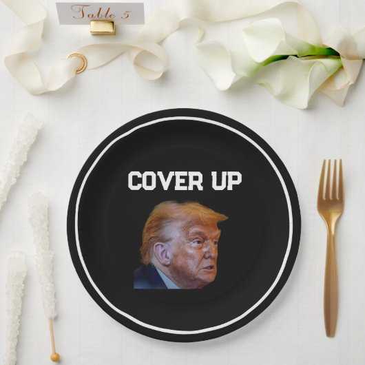 Trump Verdoezings Papieren Bord (Huwelijk)
