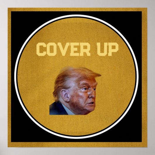 Trump Verdoezings Poster (Voorkant)