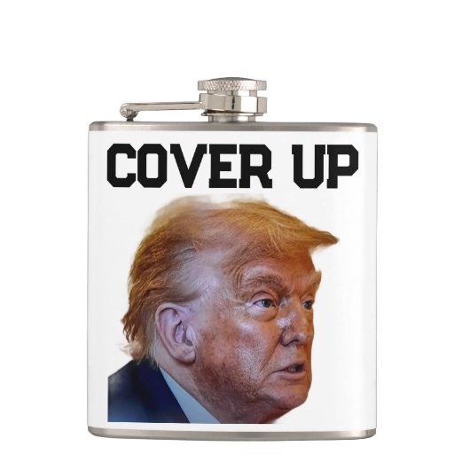 Trump Verdoezingsfles Heupfles (Voorkant)