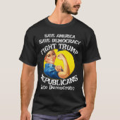 Trump Verjaardag 2024 2025 2026 2027 2028 2029 203 T-shirt (Voorkant)